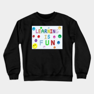 SCHOOL BACK TO SCHOOL STICKERS, SUPPLIES Crewneck Sweatshirt